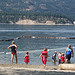 Swimmers at Bradbury Beach